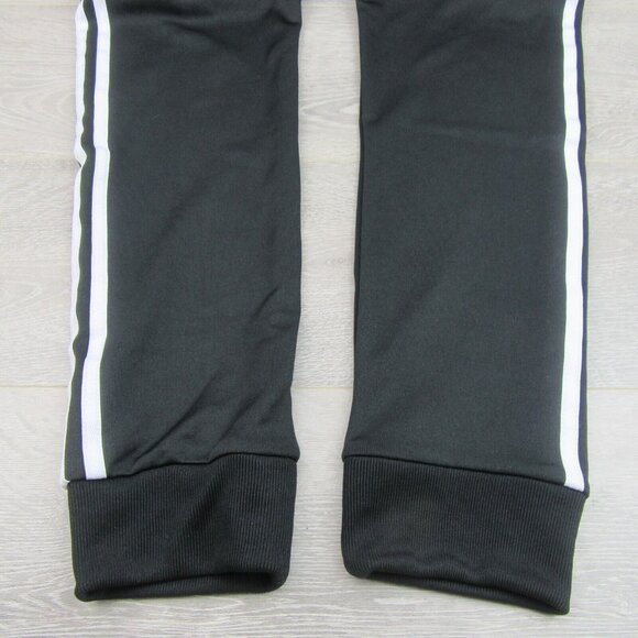Adidas Originals Adicolor 3 Stripes Track Pants Mens Size Small Black NEW - Picture 9 of 14